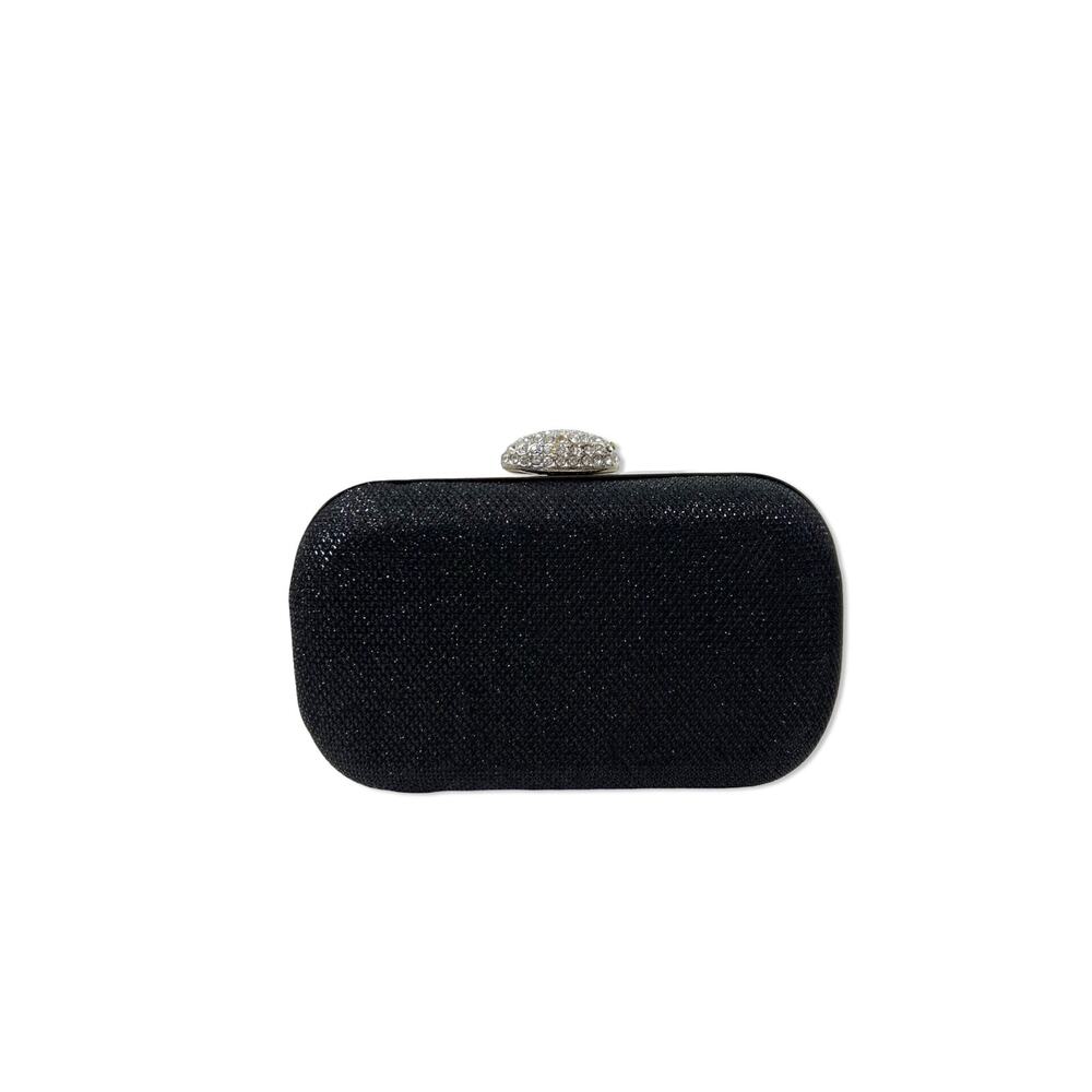 Black & Silver Evening Clutch